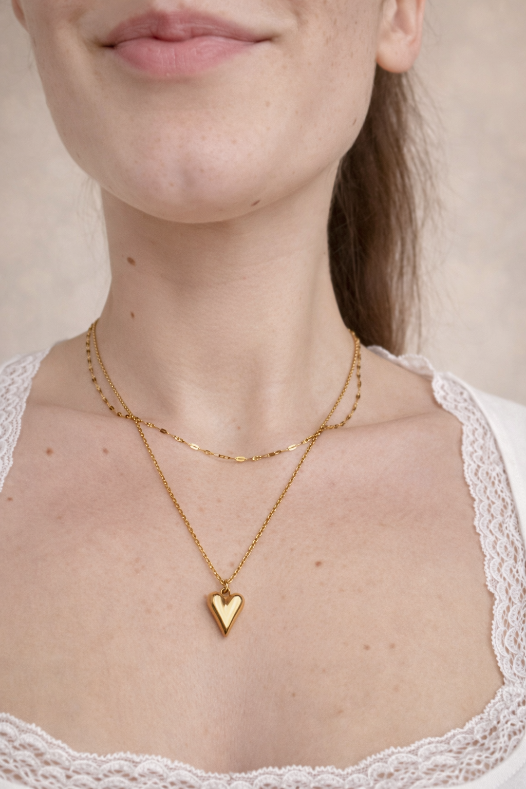 Melted Heart Halskette
