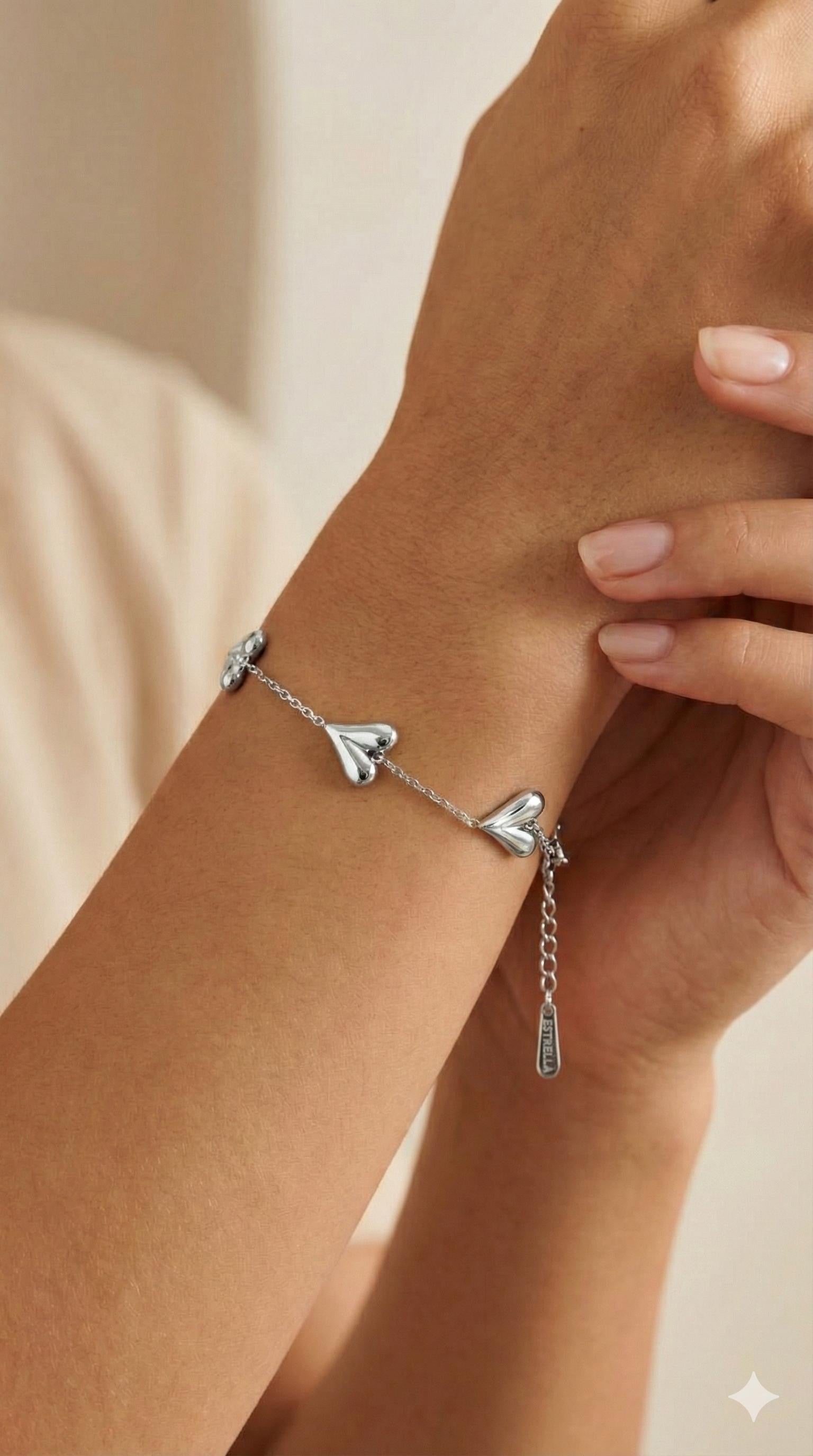 Melted Heart Armband