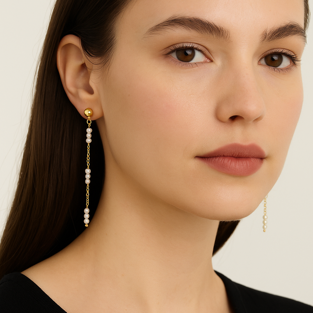 Golden Thread Ohrringe