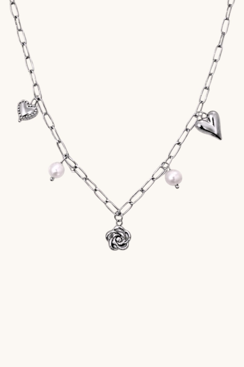 Love Bloom Charm Halskette