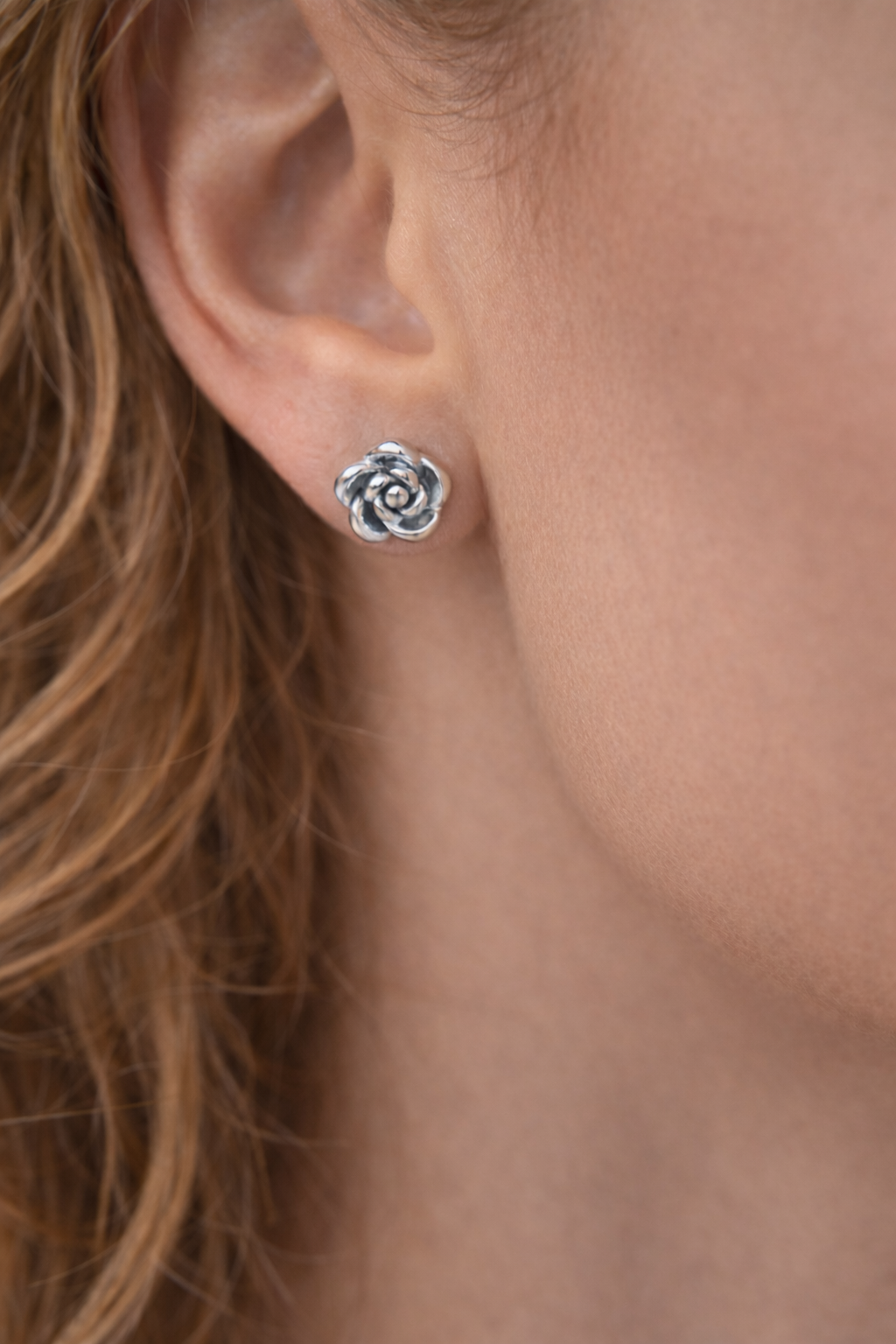 Rosen Ohrringe