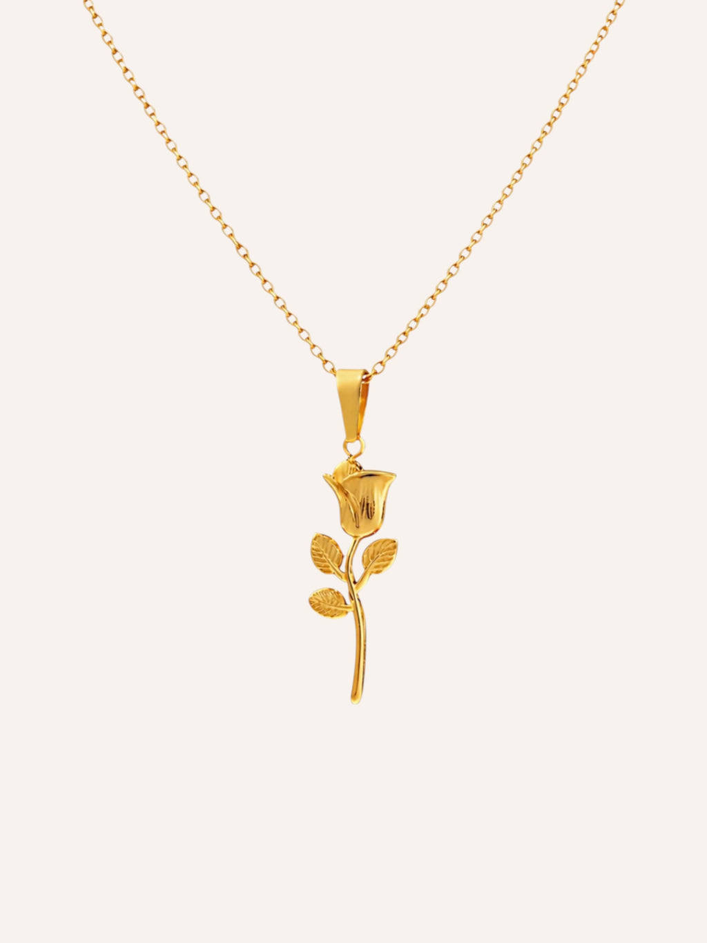 Golden Rose Halskette