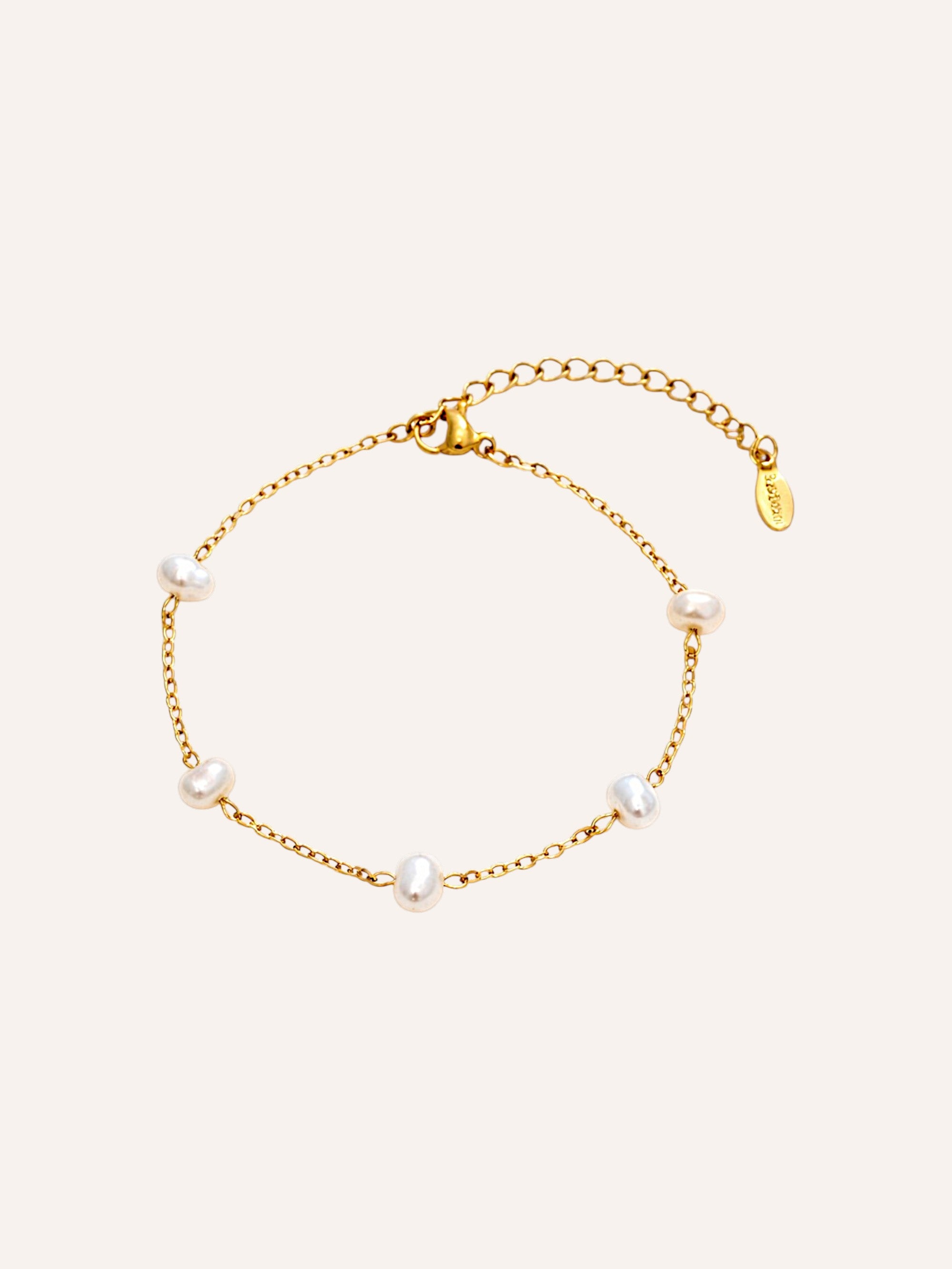 Simple Pearl Armband