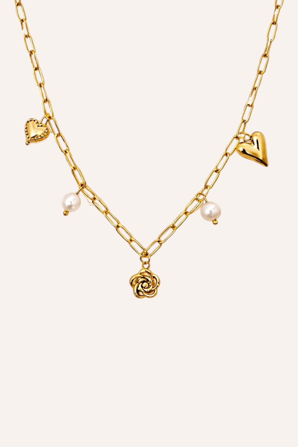 Love Bloom Charm Halskette