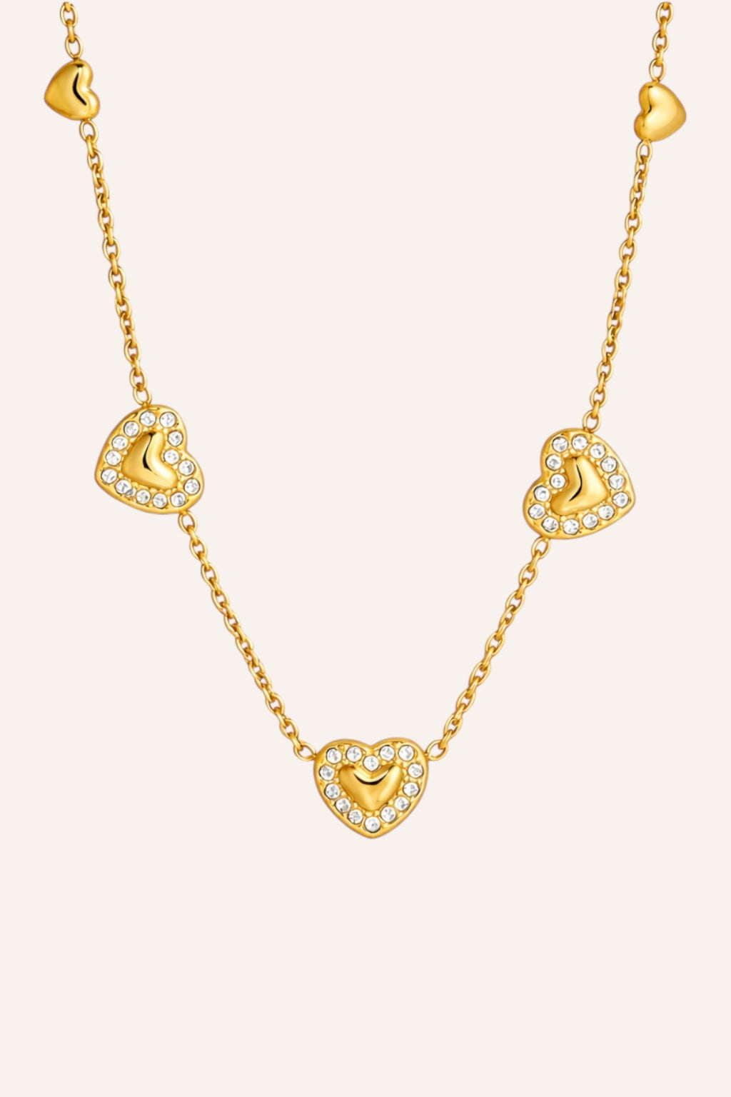 Sparkling Heart Halskette