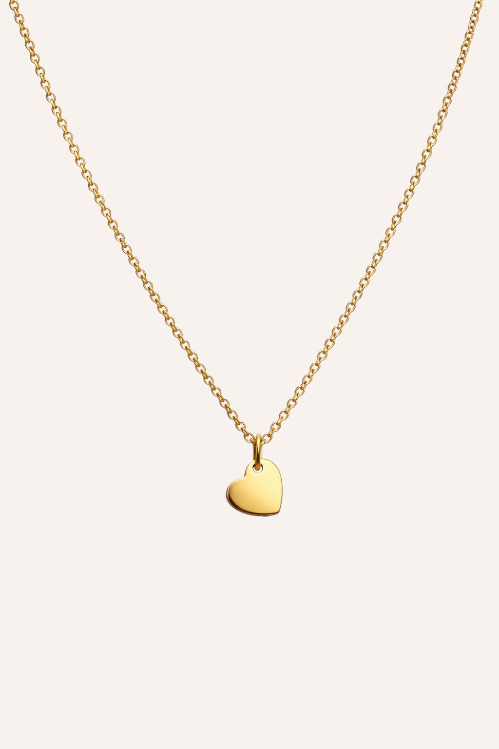 Minimal Heart Halskette