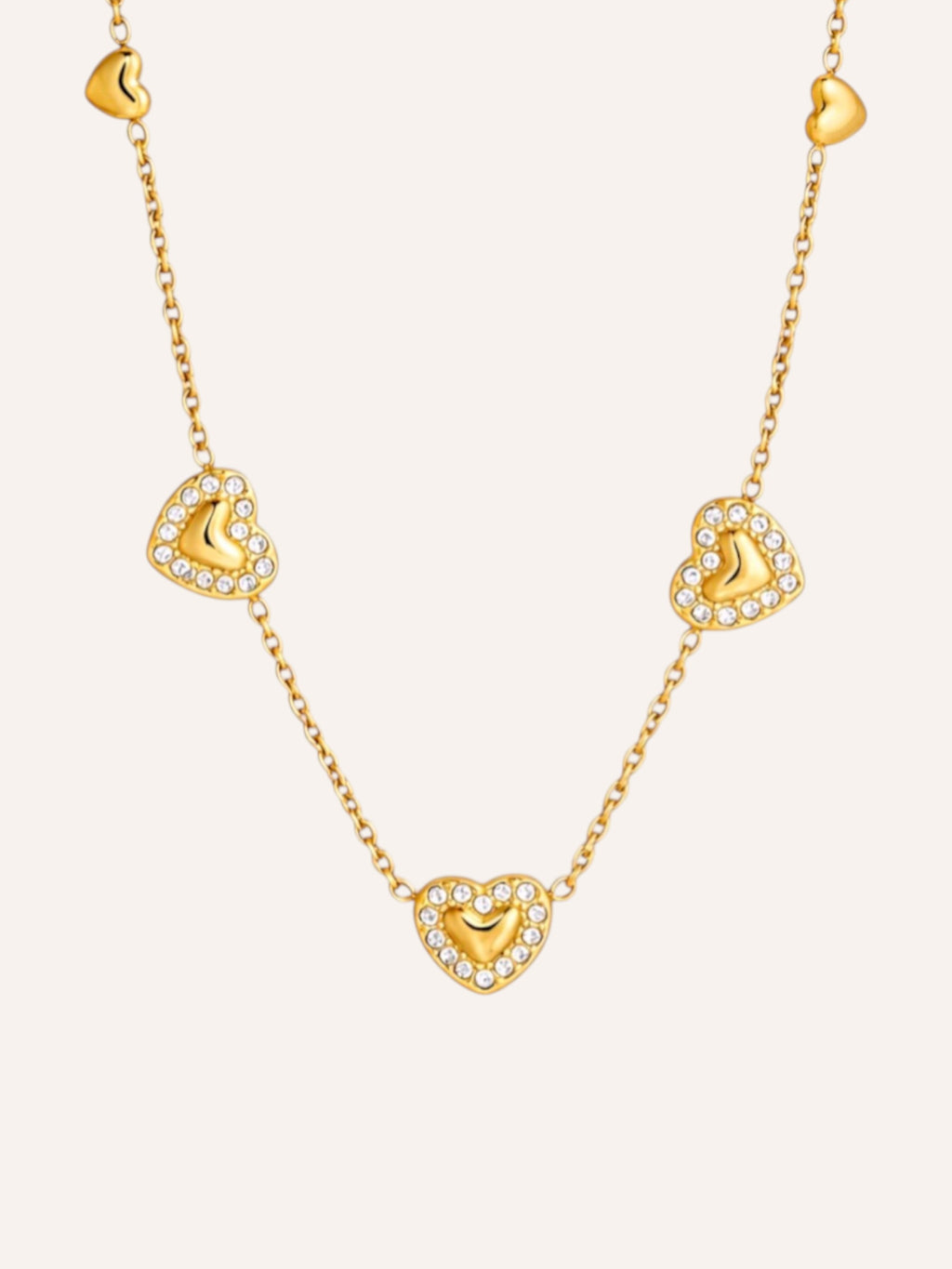 Sparkling Heart Halskette